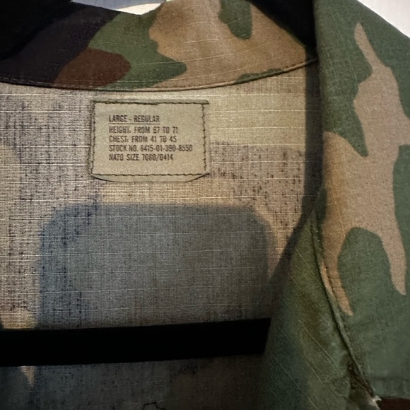 Camo Pattern Army Jacket - Picture 5 of 5